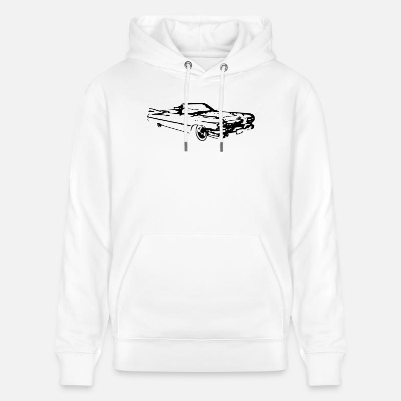 caddie - Sweat à capuche bio CRUISER Stanley/Stella Unisexe - blanc