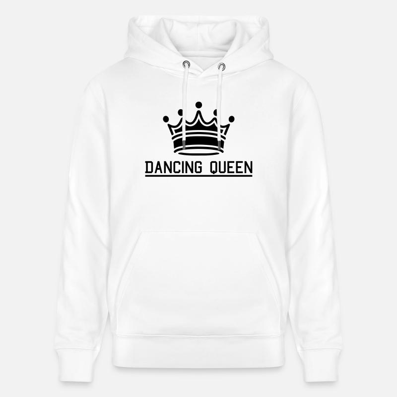 dancing_queen_1 - Sweat à capuche bio CRUISER Stanley/Stella Unisexe - blanc