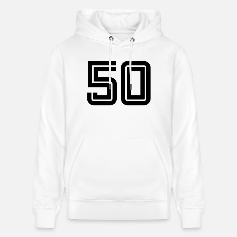 50f - Stanley/Stella Unisex Bio-Hoodie CRUISER  - Weiß
