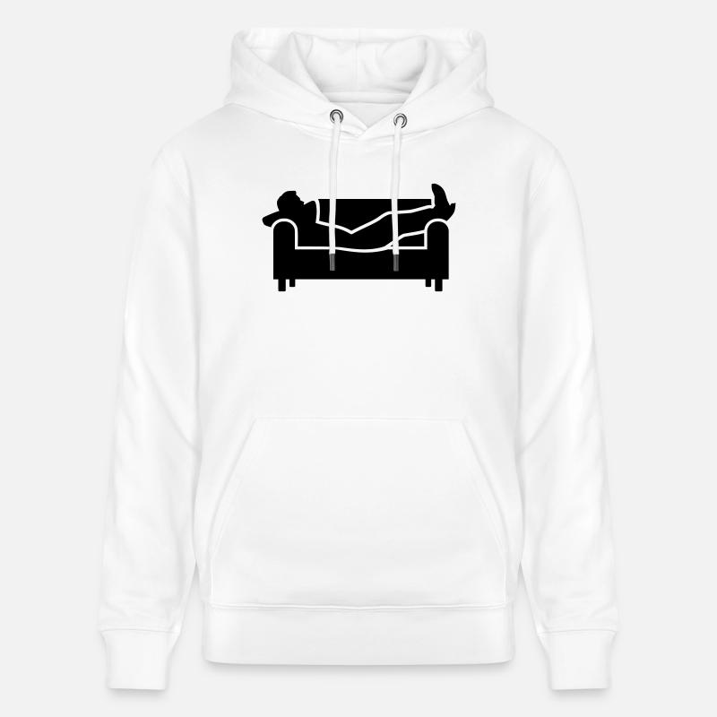 Sofa - Sweat à capuche bio CRUISER Stanley/Stella Unisexe - blanc