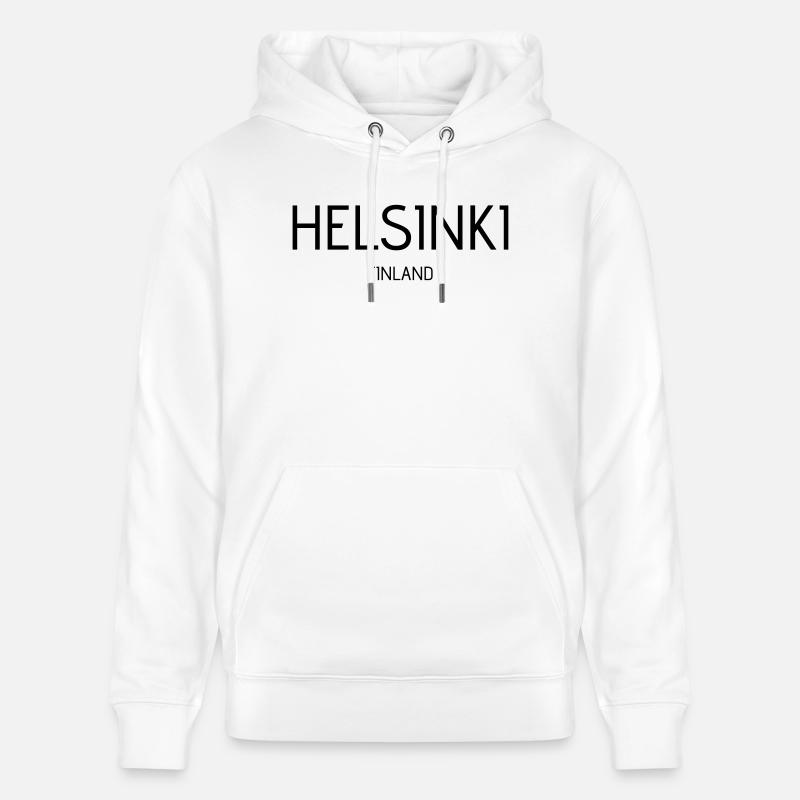 helsinki - Sweat à capuche bio CRUISER Stanley/Stella Unisexe - blanc