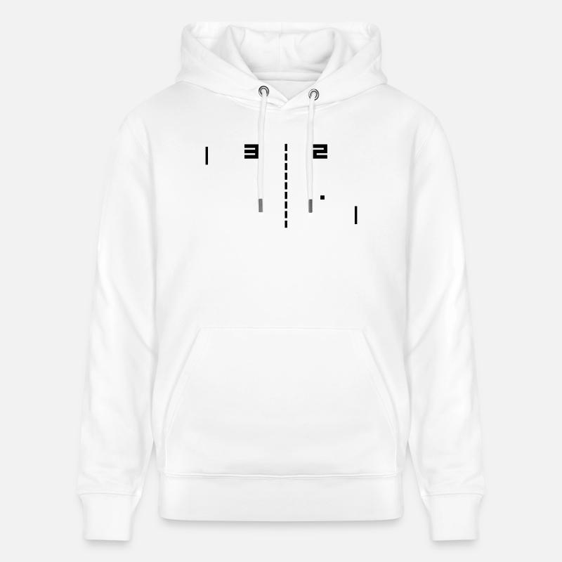 pong - Sweat à capuche bio CRUISER Stanley/Stella Unisexe - blanc