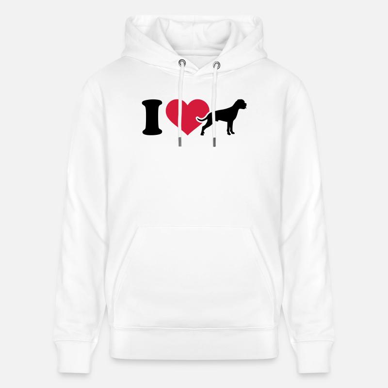 Boxer - Stanley/Stella Unisex Bio-Hoodie CRUISER - Weiß