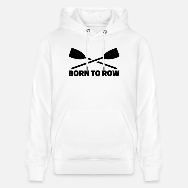 Rudern - Stanley/Stella Unisex Bio-Hoodie CRUISER  - Weiß