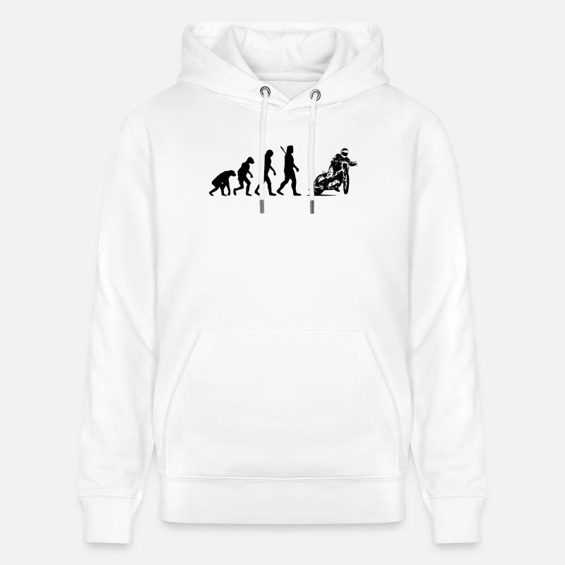 Speedway - Sweat à capuche bio CRUISER Stanley/Stella Unisexe - blanc