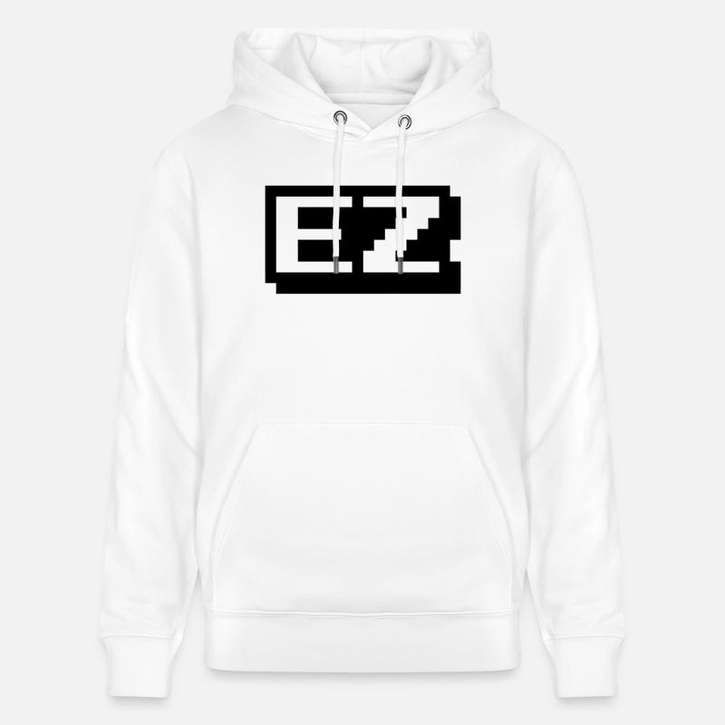 Jeu EZ Simple - Sweat à capuche bio CRUISER Stanley/Stella Unisexe - blanc