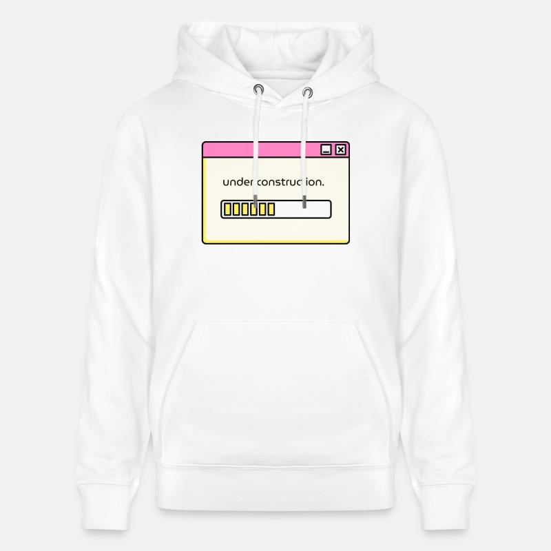 under constrcution. - Stanley/Stella Unisex Bio-Hoodie CRUISER  - Weiß