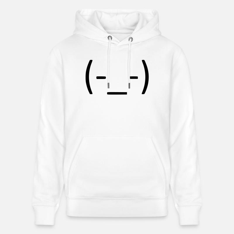 Restez calme ! 😑 - Sweat à capuche bio CRUISER Stanley/Stella Unisexe - blanc