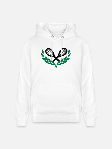 Tennis - Stanley/Stella Unisex Bio-Hoodie CRUISER - Weiß