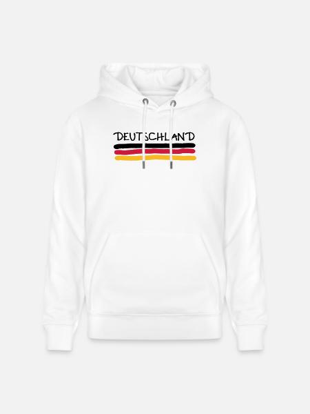 Germany - Stanley/Stella CRUISER Unisex Organic Hoodie - white