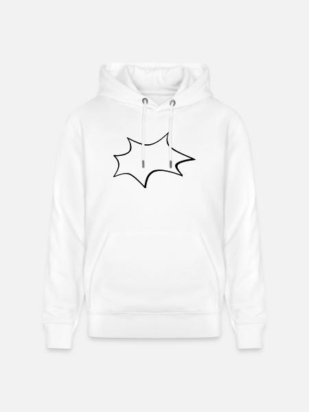 Zack Bumm - Stanley/Stella CRUISER Unisex Organic Hoodie - white