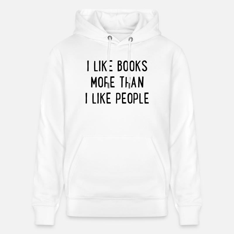 Bücher - Stanley/Stella Unisex Bio-Hoodie CRUISER  - Weiß