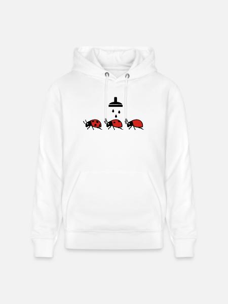 Marienkaefer - Stanley/Stella Unisex Bio-Hoodie CRUISER - Weiß