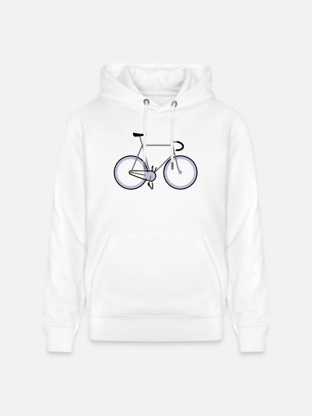 Fixie - Sweat à capuche bio CRUISER Stanley/Stella Unisexe - blanc