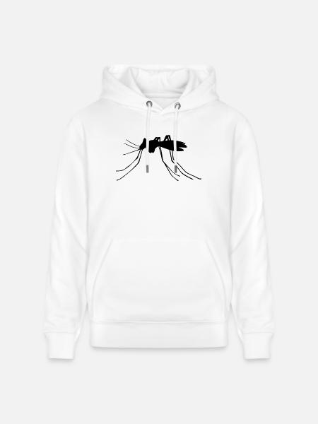 Moustique - Sweat à capuche bio CRUISER Stanley/Stella Unisexe - blanc