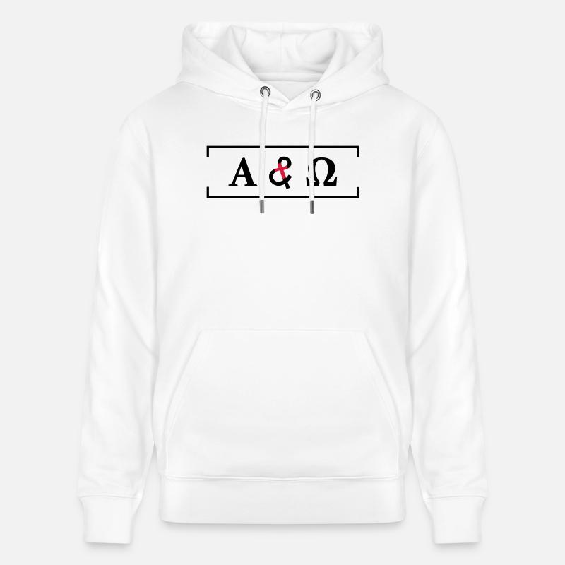 A & O - Sweat à capuche bio CRUISER Stanley/Stella Unisexe - blanc