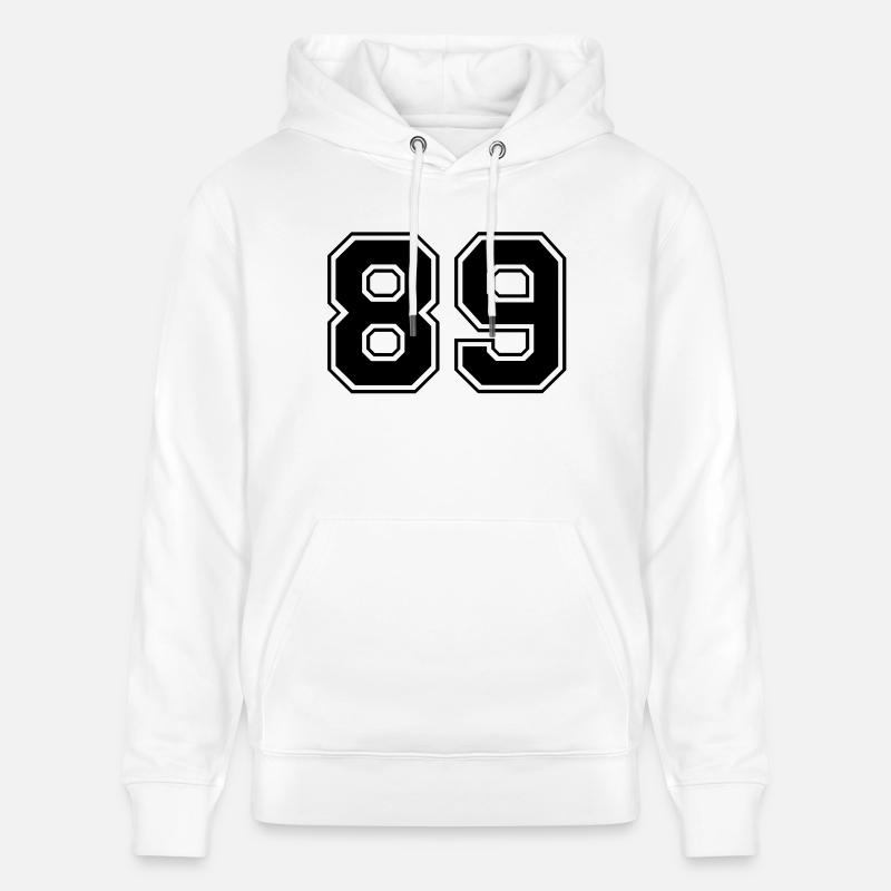 89 - Sweat à capuche bio CRUISER Stanley/Stella Unisexe - blanc