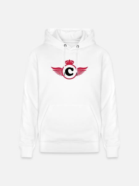 C Design - Stanley/Stella Unisex Bio-Hoodie CRUISER  - Weiß