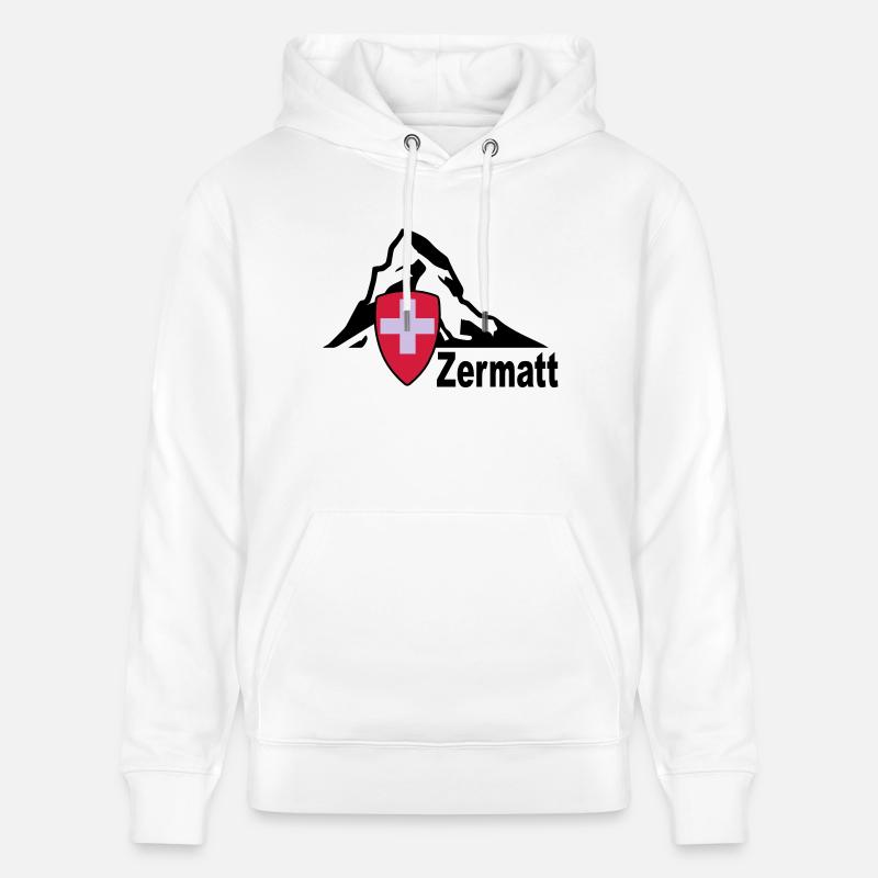 zermatt - Stanley/Stella Unisex Bio-Hoodie CRUISER  - Weiß
