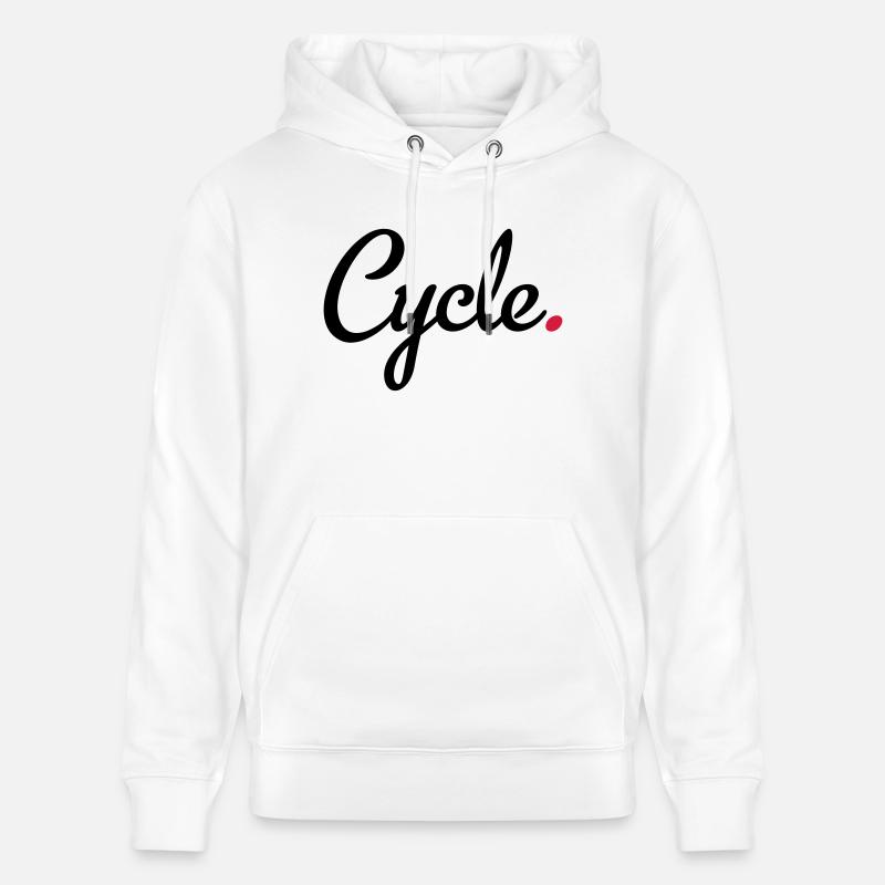 cyclisme - Sweat à capuche bio CRUISER Stanley/Stella Unisexe - blanc