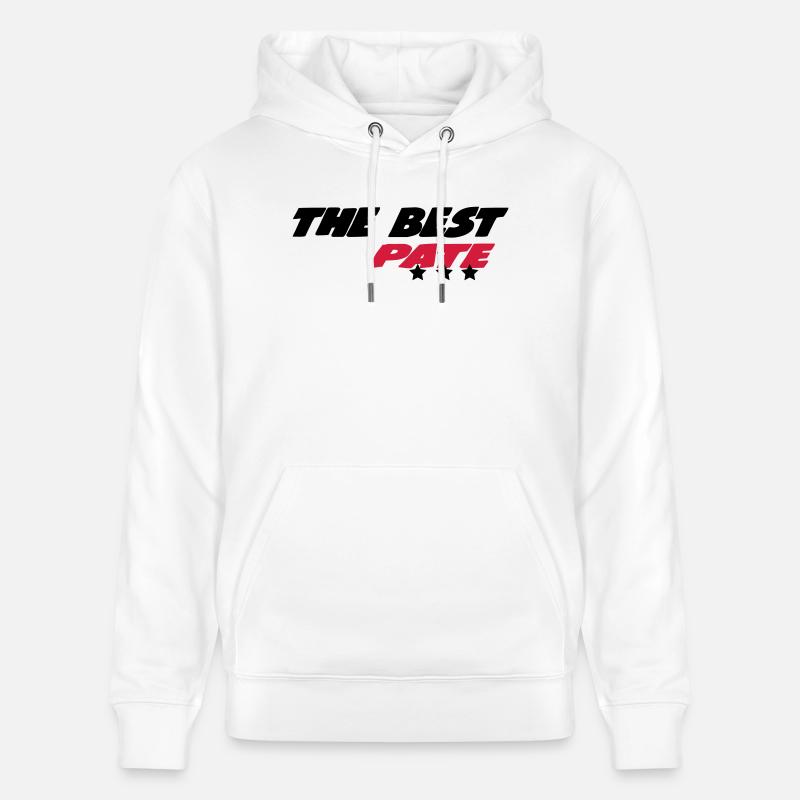 The best pate - Sweat à capuche bio CRUISER Stanley/Stella Unisexe - blanc