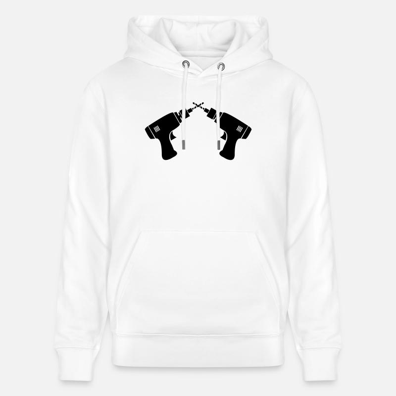 Exercices - Sweat à capuche bio CRUISER Stanley/Stella Unisexe - blanc