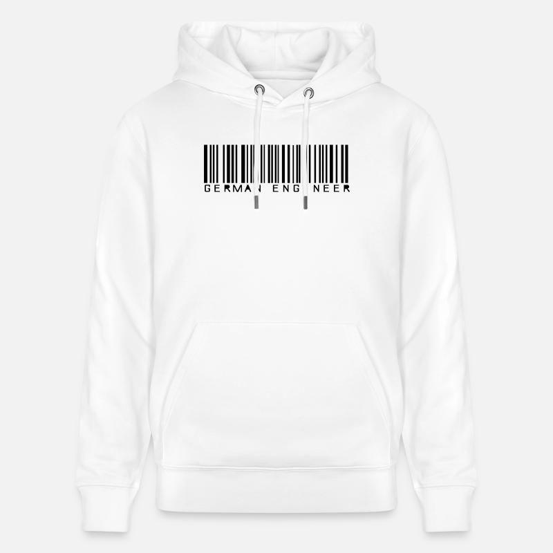 German Engineer - Stanley/Stella Unisex Bio-Hoodie CRUISER  - Weiß