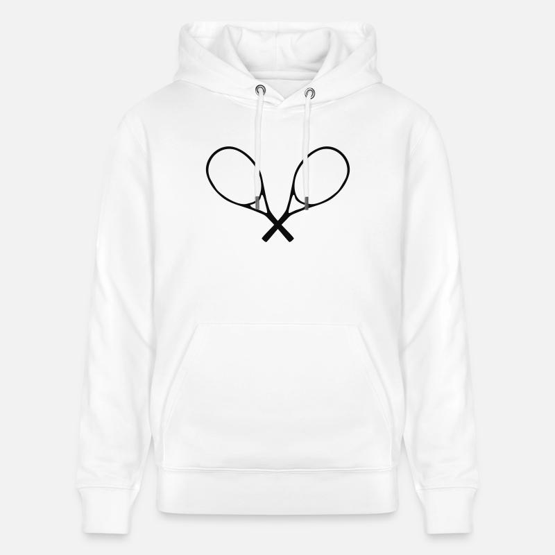 Tennis - Sweat à capuche bio CRUISER Stanley/Stella Unisexe - blanc