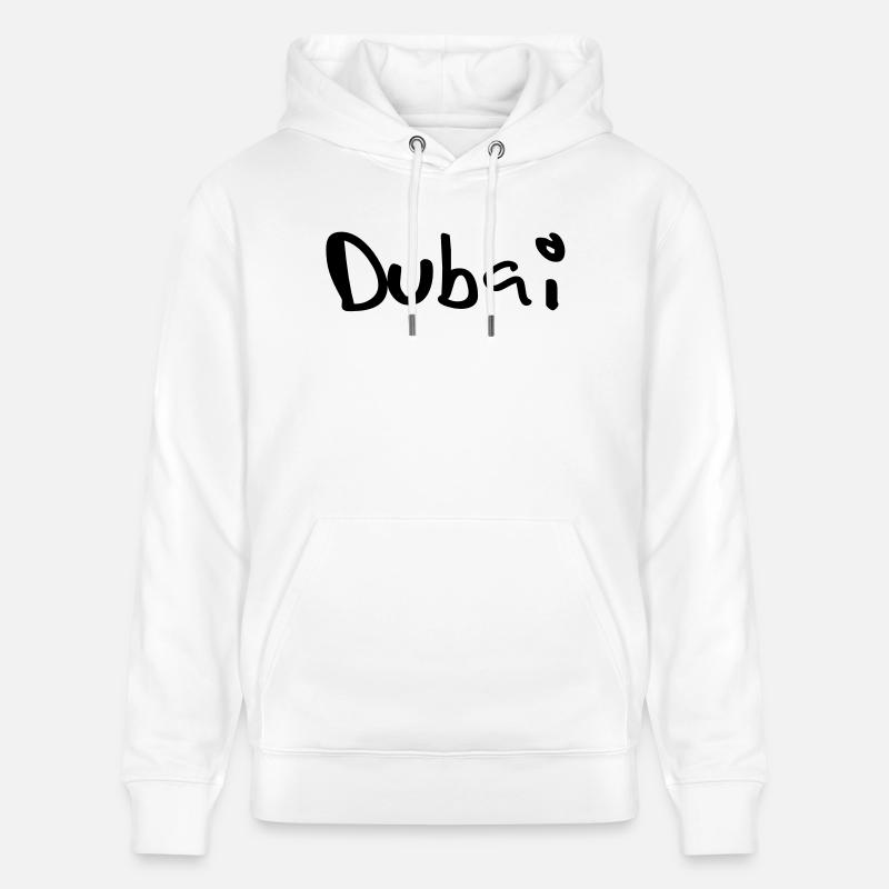 Dubai - Sweat à capuche bio CRUISER Stanley/Stella Unisexe - blanc