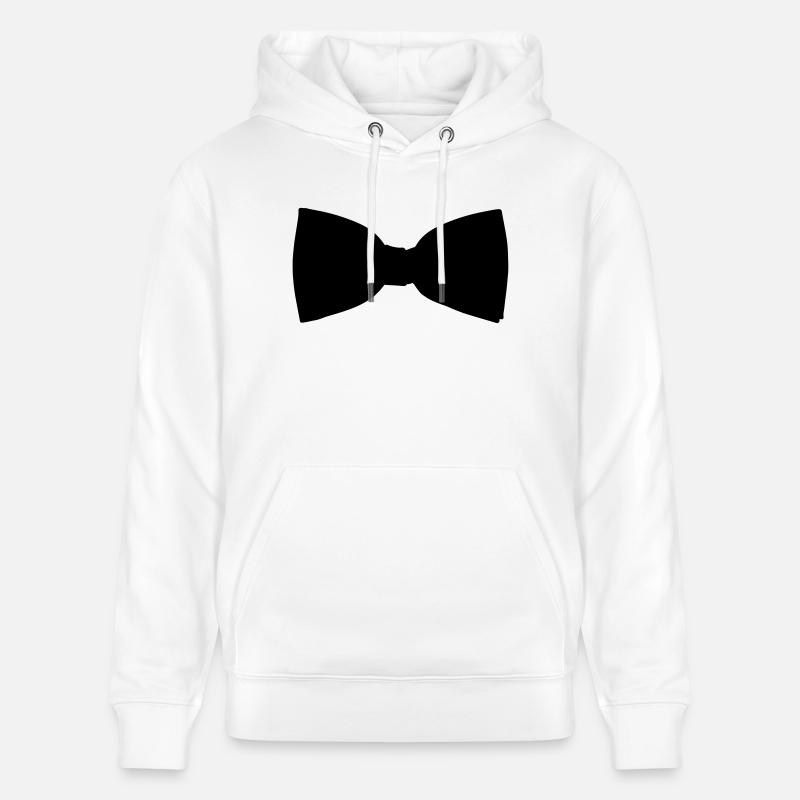 Bow tie - Sweat à capuche bio CRUISER Stanley/Stella Unisexe - blanc