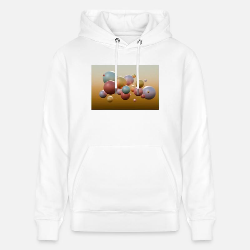 CANDY - Sweat à capuche bio CRUISER Stanley/Stella Unisexe - blanc