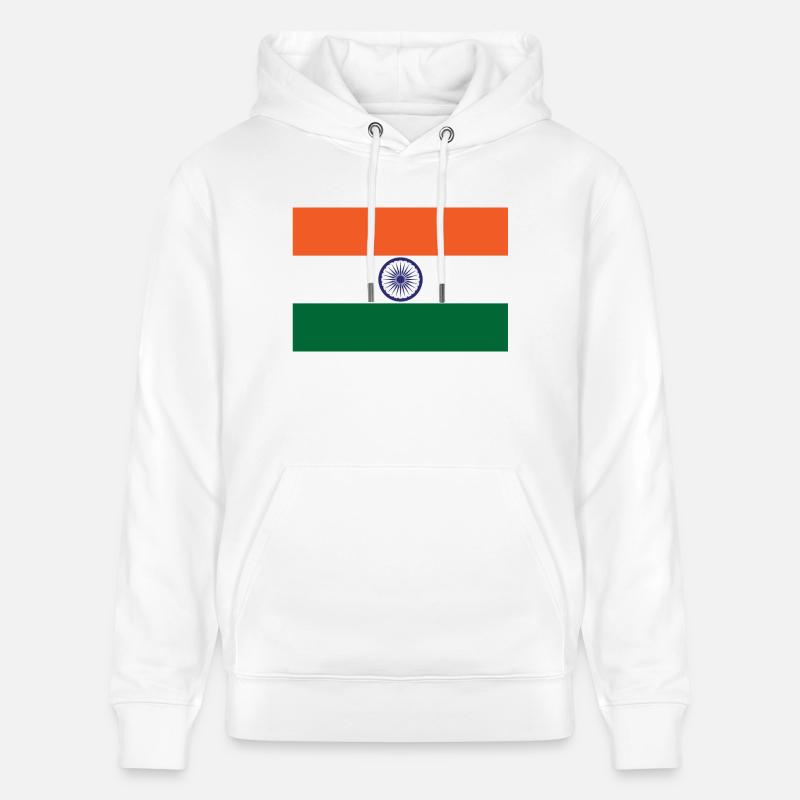 Indien - Stanley/Stella Unisex Bio-Hoodie CRUISER  - Weiß