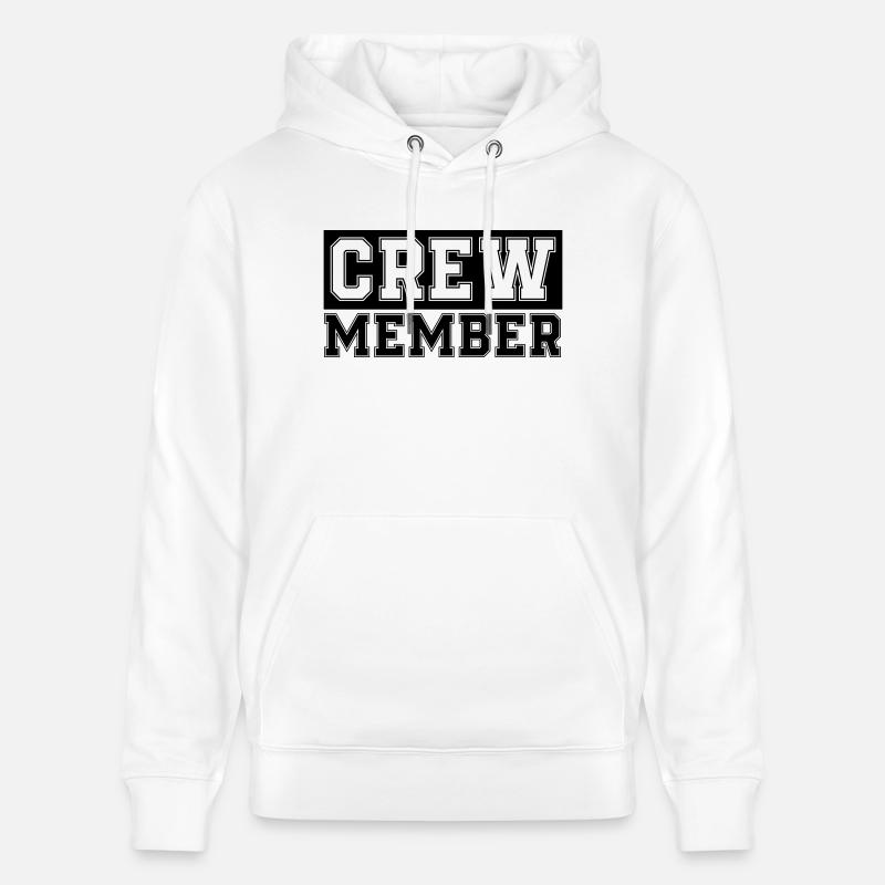 membre d’équipage - Sweat à capuche bio CRUISER Stanley/Stella Unisexe - blanc