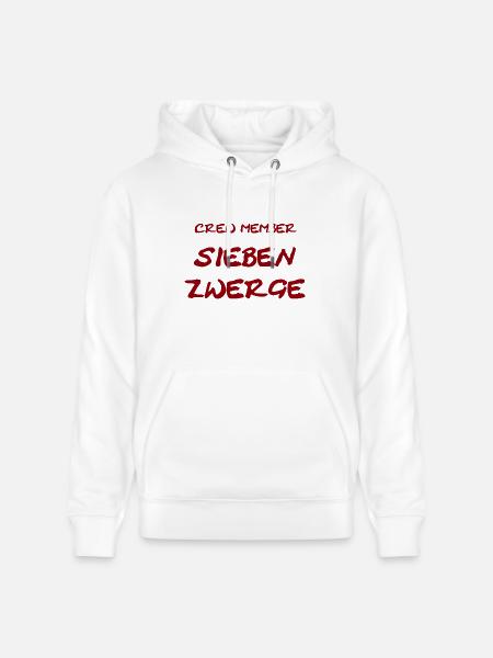 CREW_MEMBER_7Dwarfs - Stanley/Stella Unisex Bio-Hoodie CRUISER - Weiß