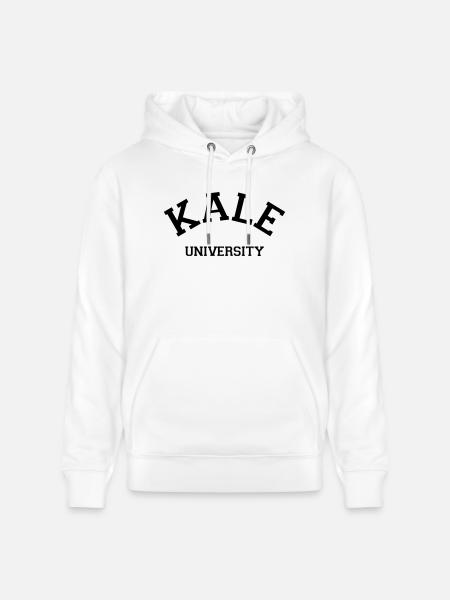 Kale University - Stanley/Stella CRUISER Unisex Organic Hoodie - white
