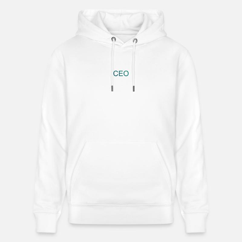 ceo - Sweat à capuche bio CRUISER Stanley/Stella Unisexe - blanc