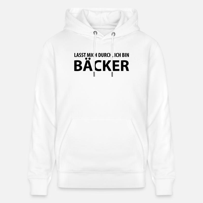 bäcker - Stanley/Stella Unisex Bio-Hoodie CRUISER  - Weiß