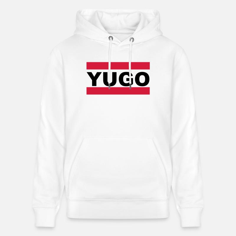 yugo - Sweat à capuche bio CRUISER Stanley/Stella Unisexe - blanc