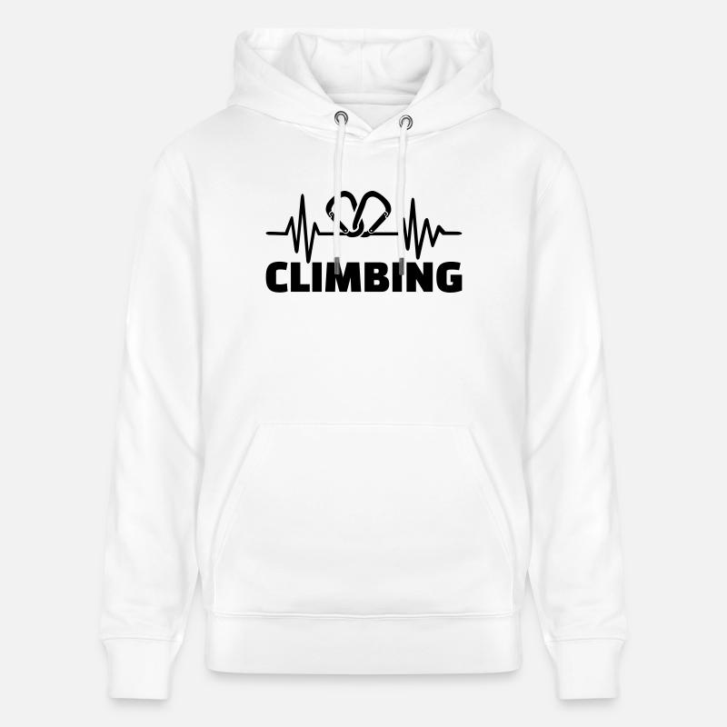 Escalade - Sweat à capuche bio CRUISER Stanley/Stella Unisexe - blanc