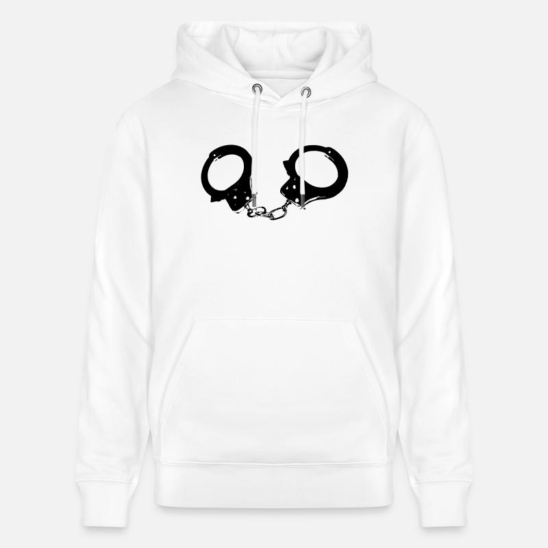 handschellen - Stanley/Stella Unisex Bio-Hoodie CRUISER  - Weiß