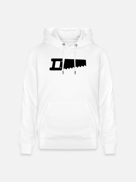 Säge - Stanley/Stella Unisex Bio-Hoodie CRUISER  - Weiß