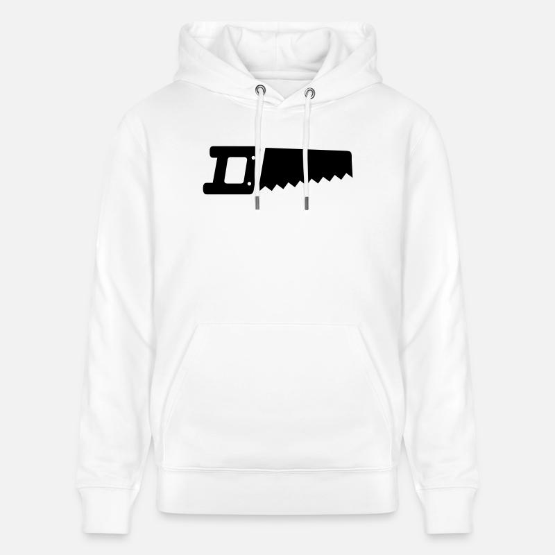 Säge - Stanley/Stella Unisex Bio-Hoodie CRUISER  - Weiß