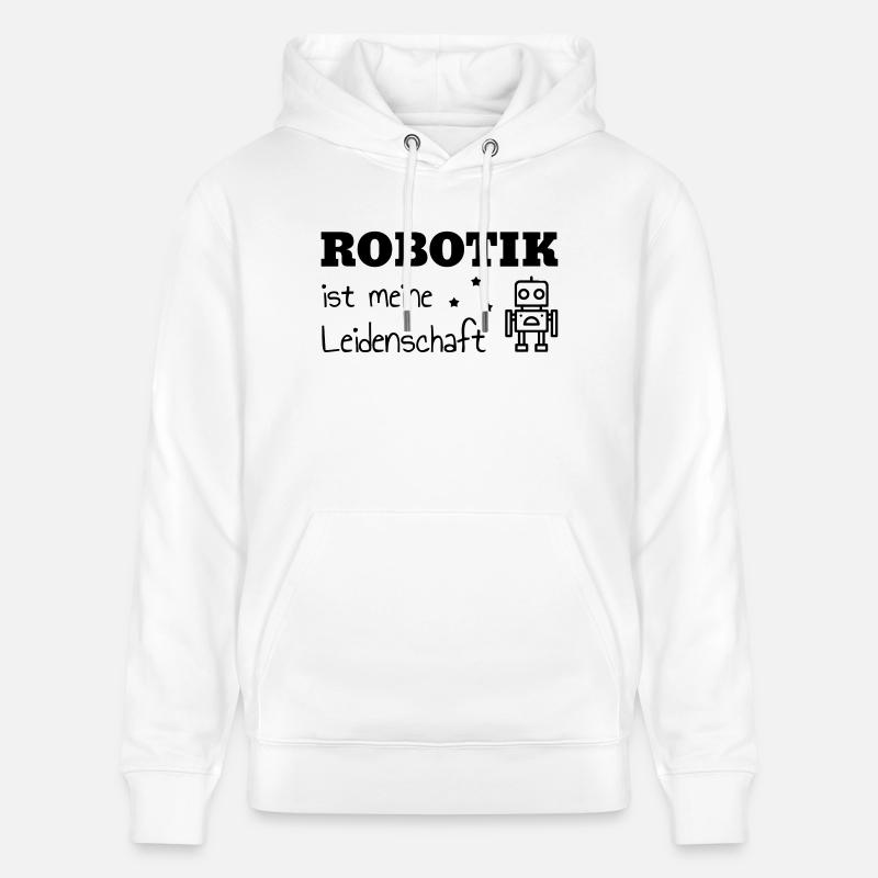 Robotik / Roboter / Robot / Robotics - Stanley/Stella Unisex Bio-Hoodie CRUISER  - Weiß