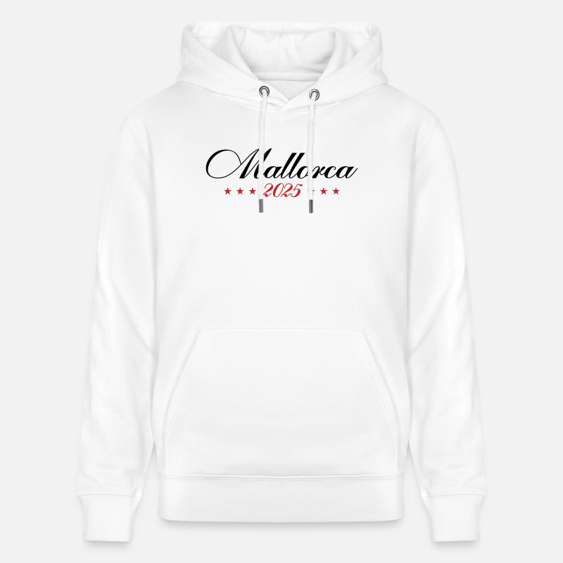 Majorque 2025 - Sweat à capuche bio CRUISER Stanley/Stella Unisexe - blanc