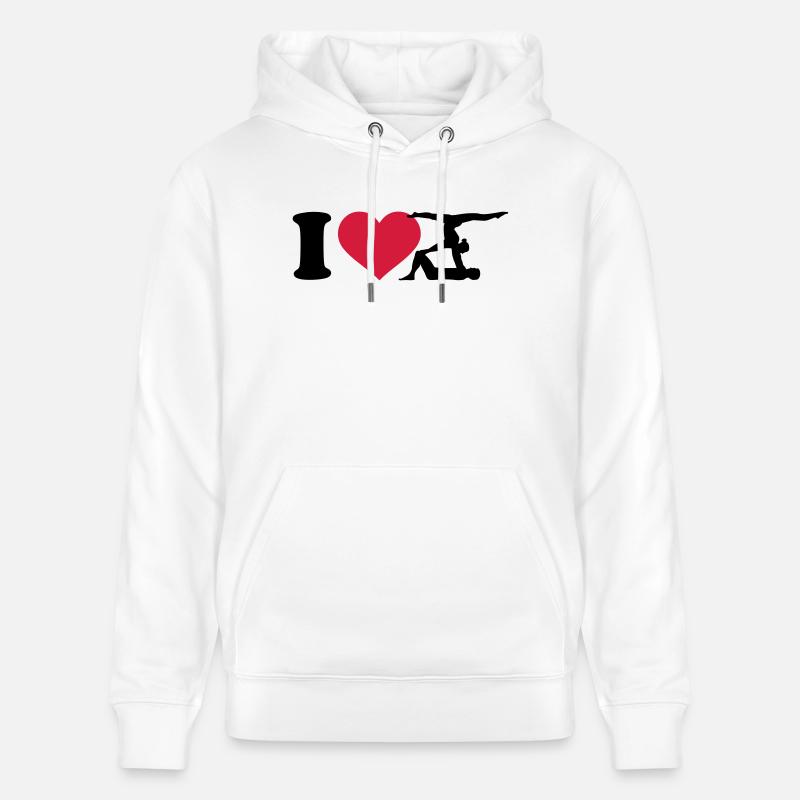 Akrobatik - Stanley/Stella Unisex Bio-Hoodie CRUISER - Weiß