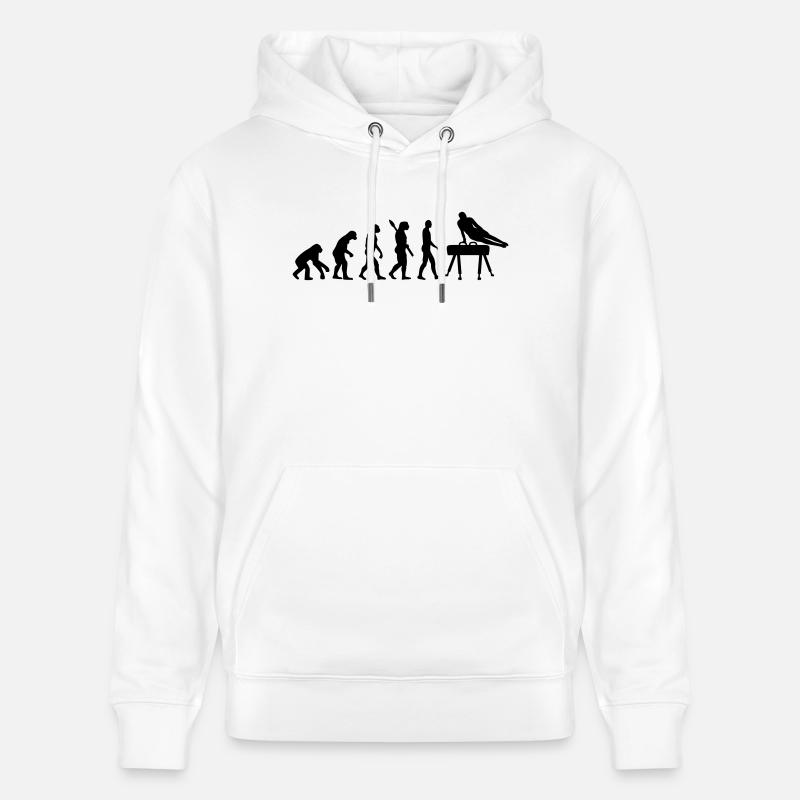 Evolution Gymnastique - Sweat à capuche bio CRUISER Stanley/Stella Unisexe - blanc