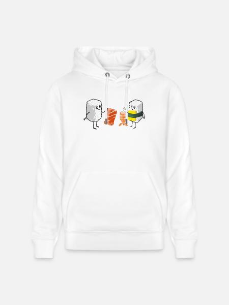 Sushi Shopping - Stanley/Stella Unisex Bio-Hoodie CRUISER - Weiß