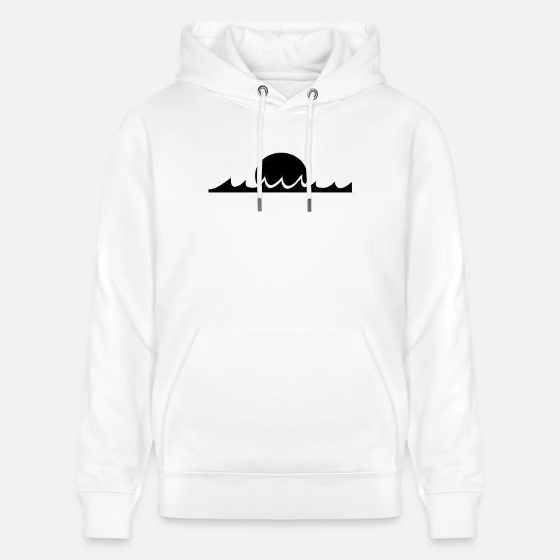 chillout - Sweat à capuche bio CRUISER Stanley/Stella Unisexe - blanc