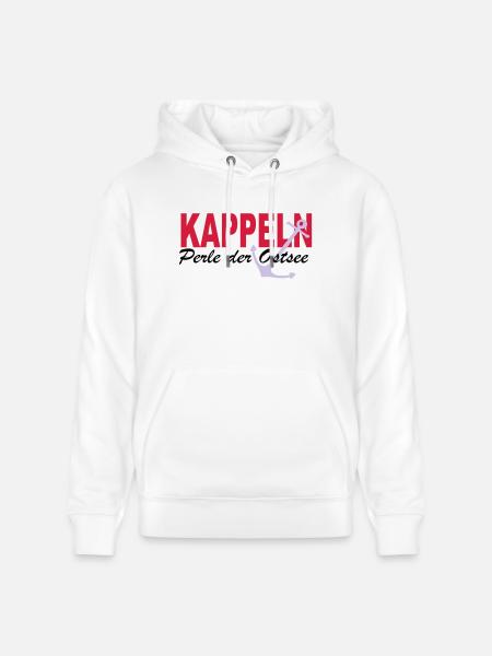 Perle der Ostsee KAPPELN - Stanley/Stella Unisex Bio-Hoodie CRUISER - Weiß