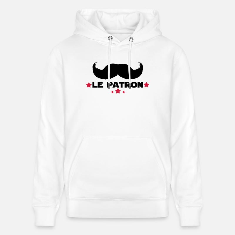 le patron - Sweat à capuche bio CRUISER Stanley/Stella Unisexe - blanc